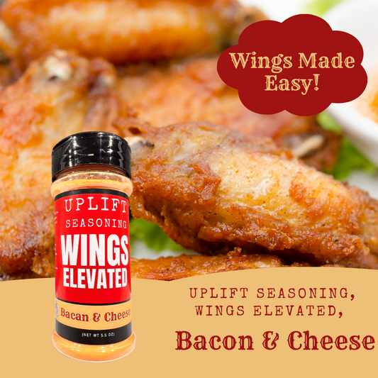 Wings Made Easy: Elevate Your Wings with Bacon & Cheese