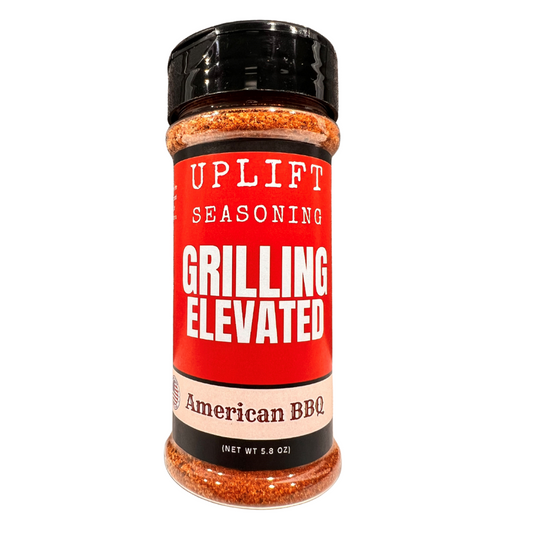 Uplift Seasoning American Barbecue, Grilling Elevated by Dan Patch Farms Premium Flavor Spice Blend, Large Shaker