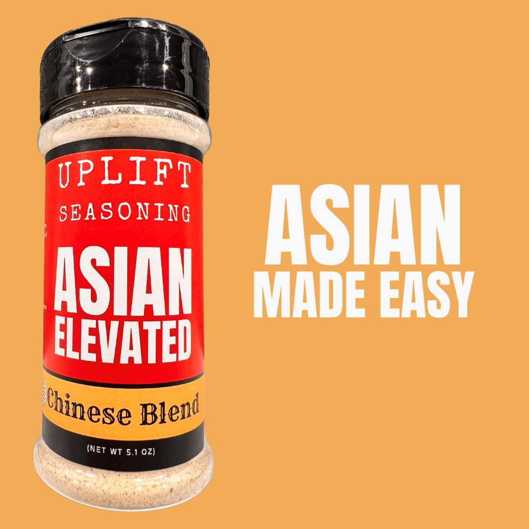 Uplift Seasoning Chinese Blend, Asian Elevated by Dan Patch Farms Premium Flavor Spice Blend, Large Shaker