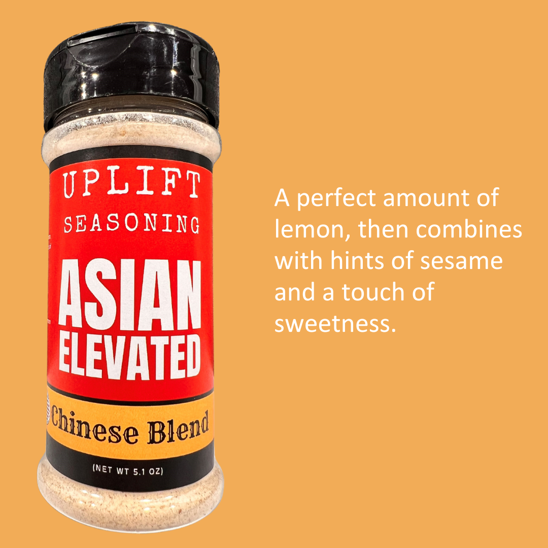 Uplift Seasoning Chinese Blend, Asian Elevated by Dan Patch Farms Premium Flavor Spice Blend, Large Shaker