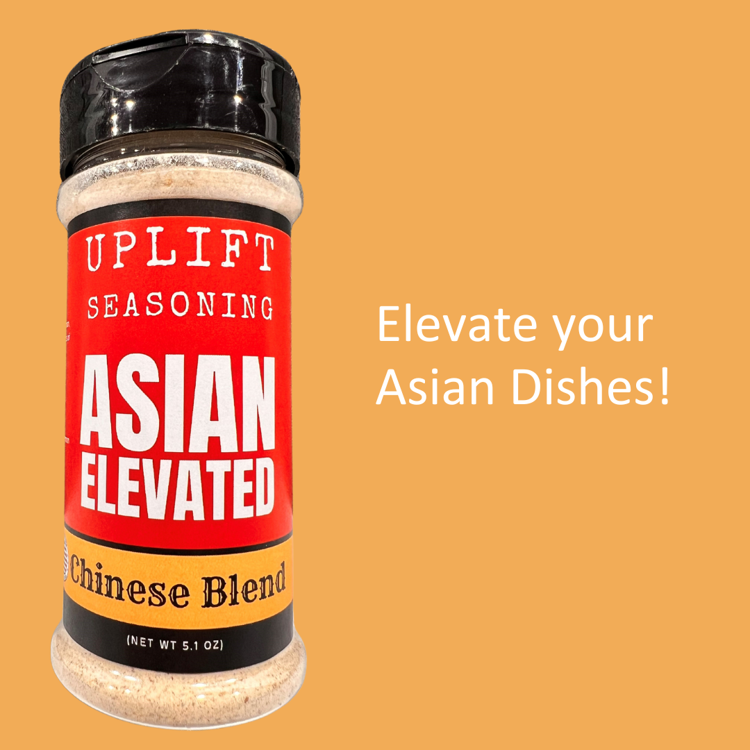 Uplift Seasoning Chinese Blend, Asian Elevated by Dan Patch Farms Premium Flavor Spice Blend, Large Shaker