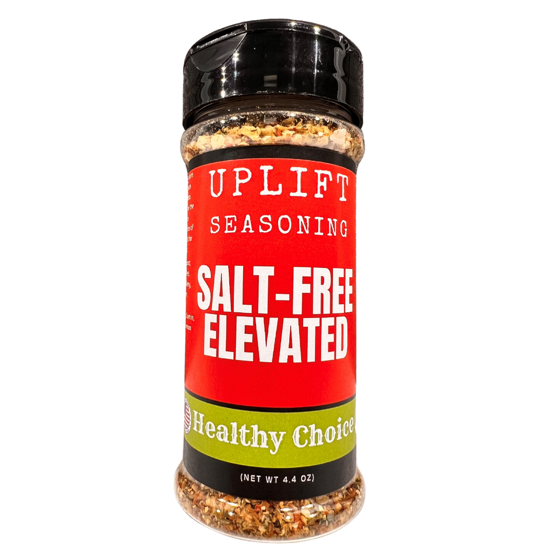 Uplift Seasoning Healthy Choice, Salt-Free Elevated by Dan Patch Farms Premium Flavor Spice Blend, Large Shaker