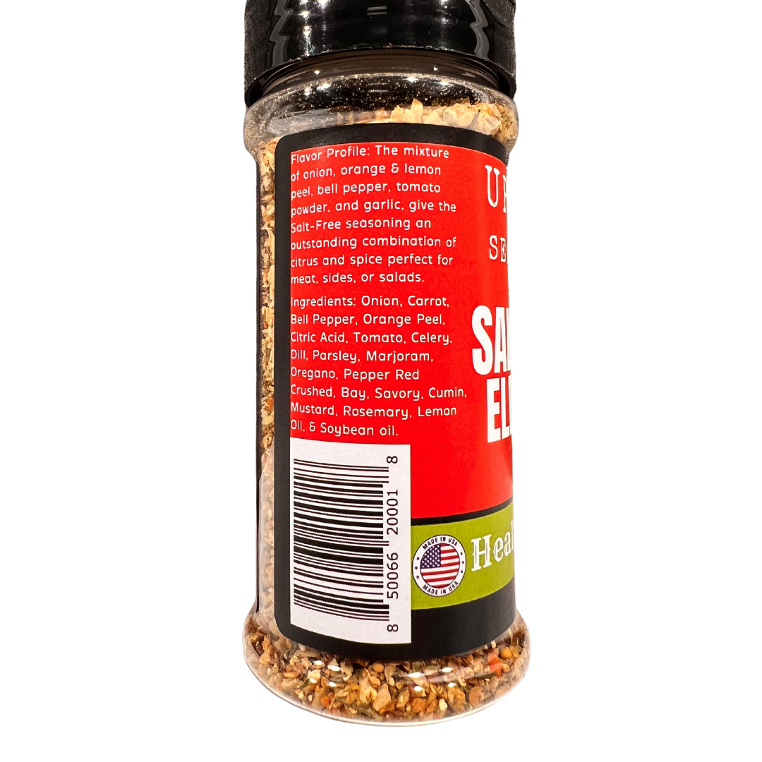 Uplift Seasoning Healthy Choice, Salt-Free Elevated by Dan Patch Farms Premium Flavor Spice Blend, Large Shaker