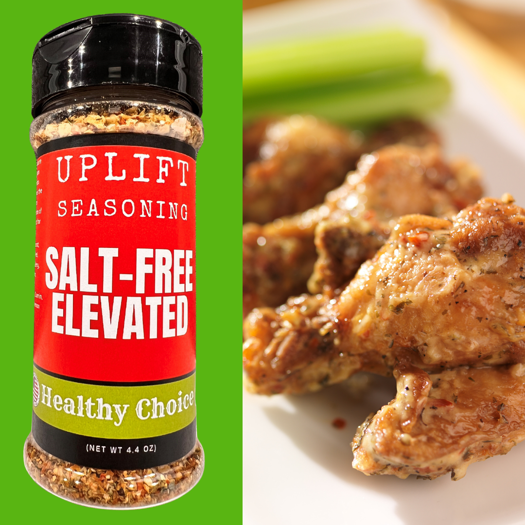 Uplift Seasoning Healthy Choice, Salt-Free Elevated by Dan Patch Farms Premium Flavor Spice Blend, Large Shaker