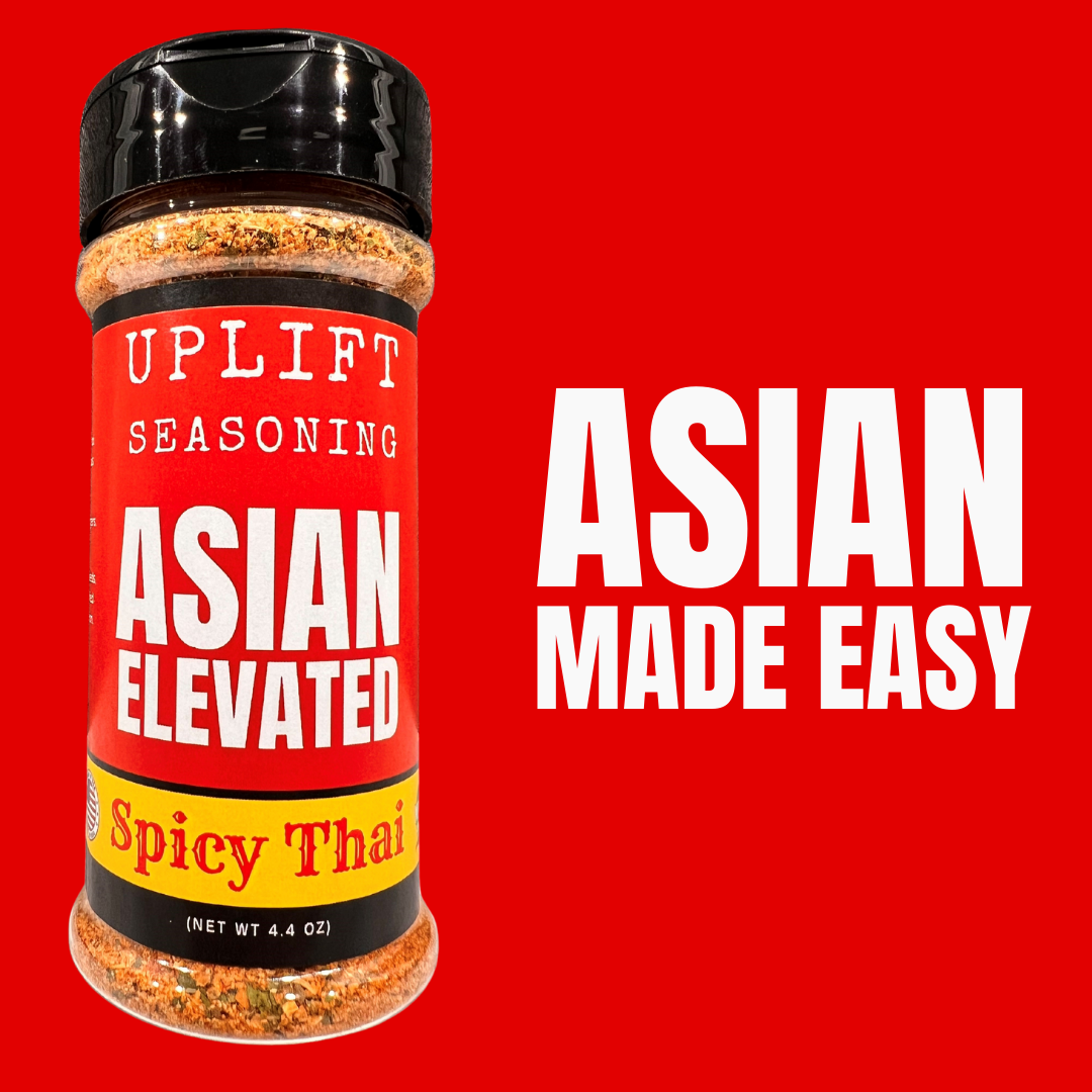 Uplift Seasoning Spicy Thai, Asian Elevated by Dan Patch Farms Premium Flavor Spice Blend, Large Shaker