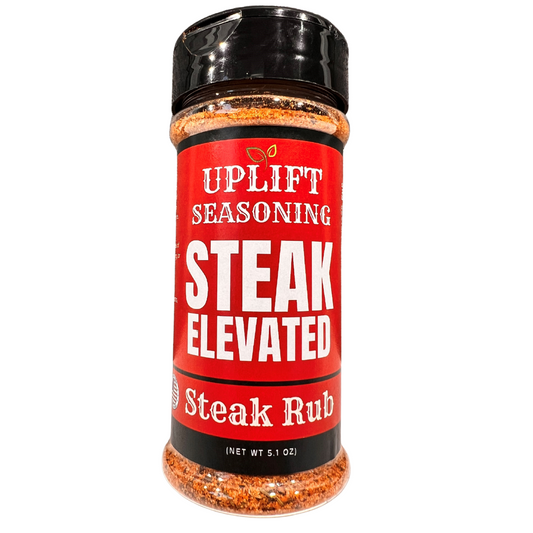 Uplift Seasoning Steak Rub, Premium Flavor Spice Blend by Dan Patch Farms Grilling, BBQ & Rubs Elevated