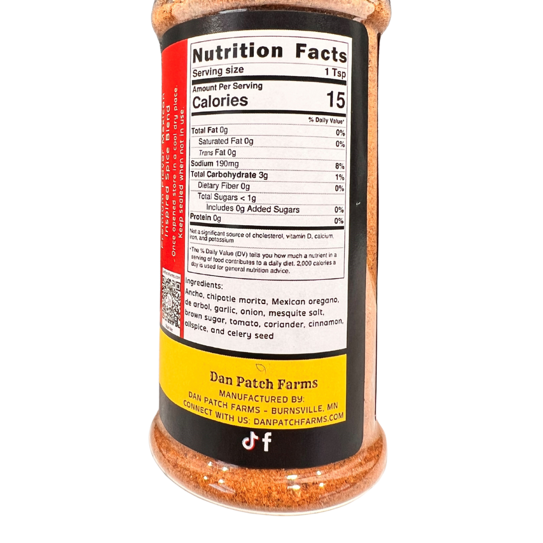 Uplift Seasoning Birria Taco, Premium Flavor Spice Blend by Dan Patch Farms Mexican Elevated