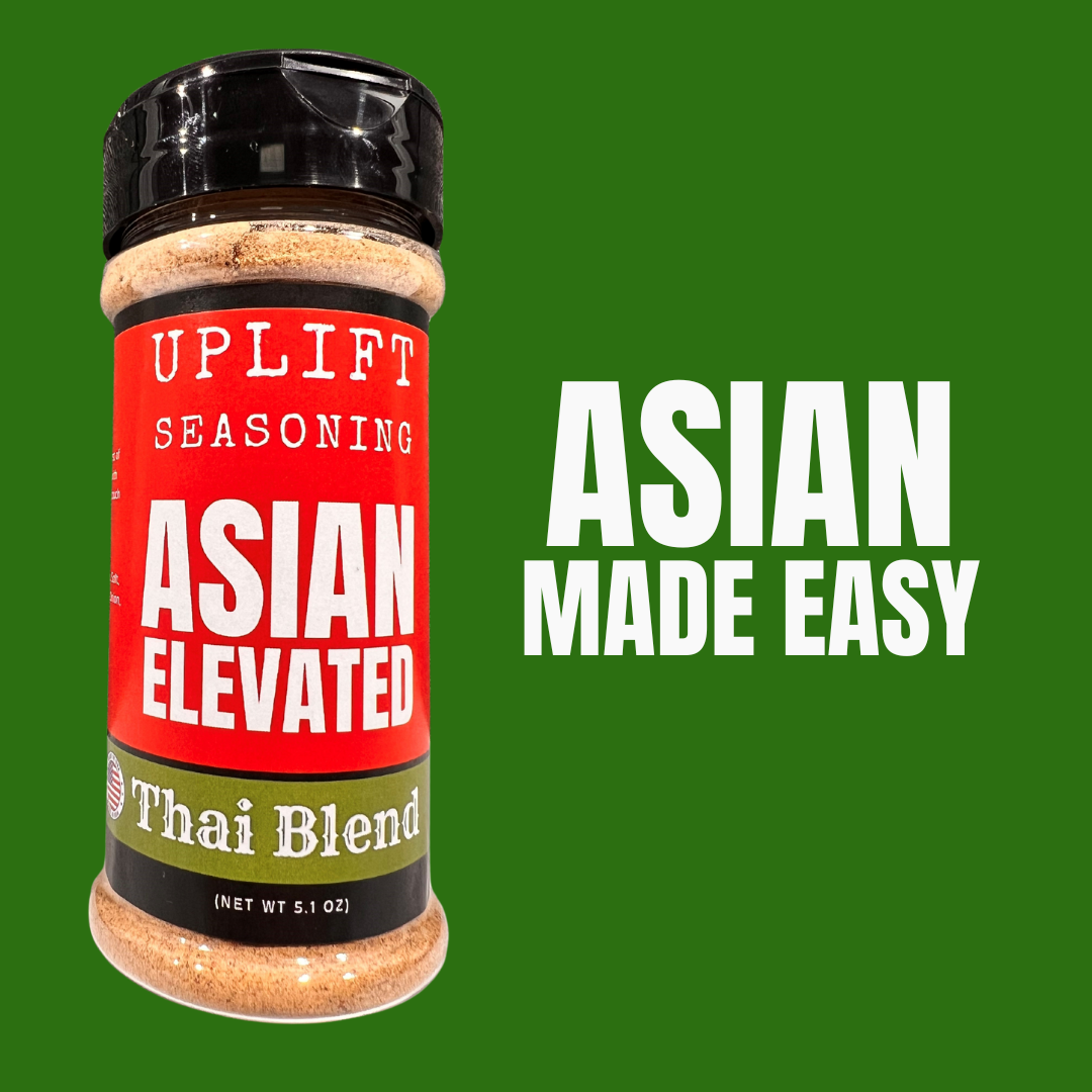 Uplift Seasoning Thai Blend, Asian Elevated by Dan Patch Farms Premium Flavor Spice Blend, Large Shaker